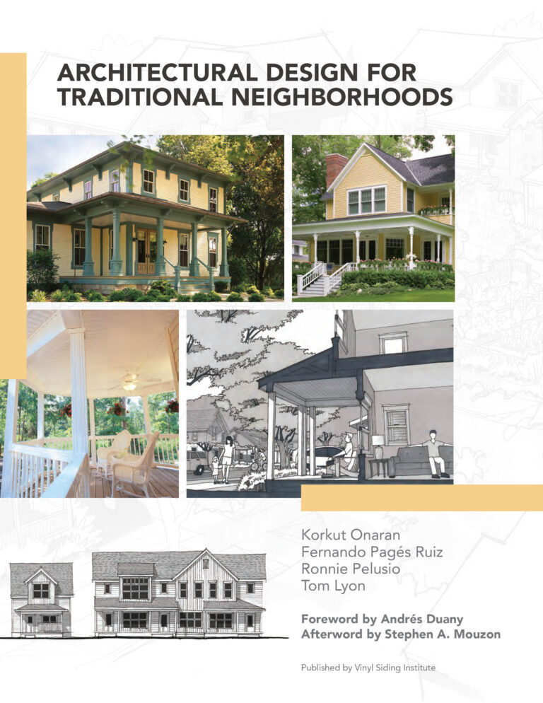 Architectectural Design for Traditional Neighborhoods Book Cover