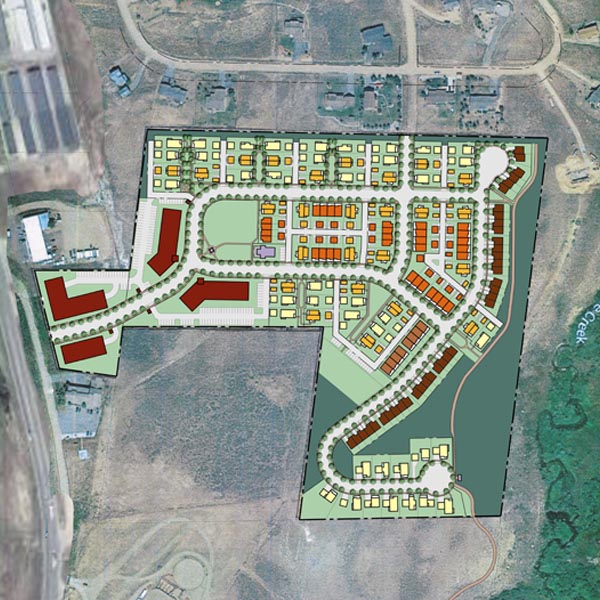 Hwy 40 Workforce Housing Project site plan