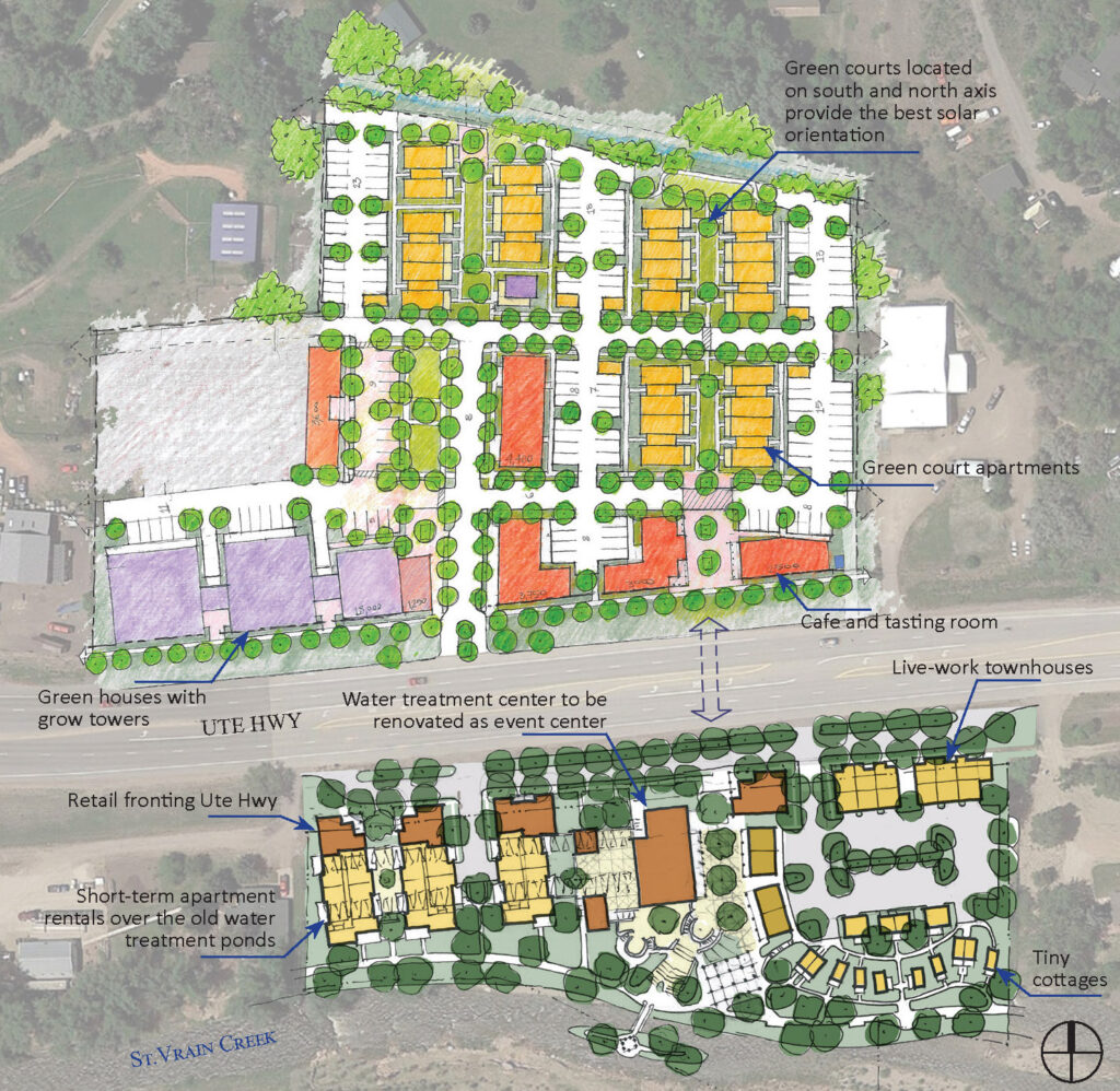 Lyons Village East site plan