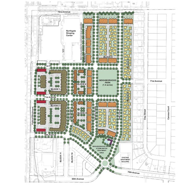 Northgate Site Plan Studies